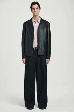 Herren COS Schuhe*MARKANTE BOOTSSCHUHE AUS LEDER