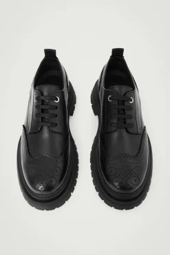 Herren COS Schuhe*MARKANTE DERBY-BROGUES AUS LEDER