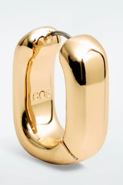 Damen COS Schmuck*MARKANTE ECKIGE CREOLEN