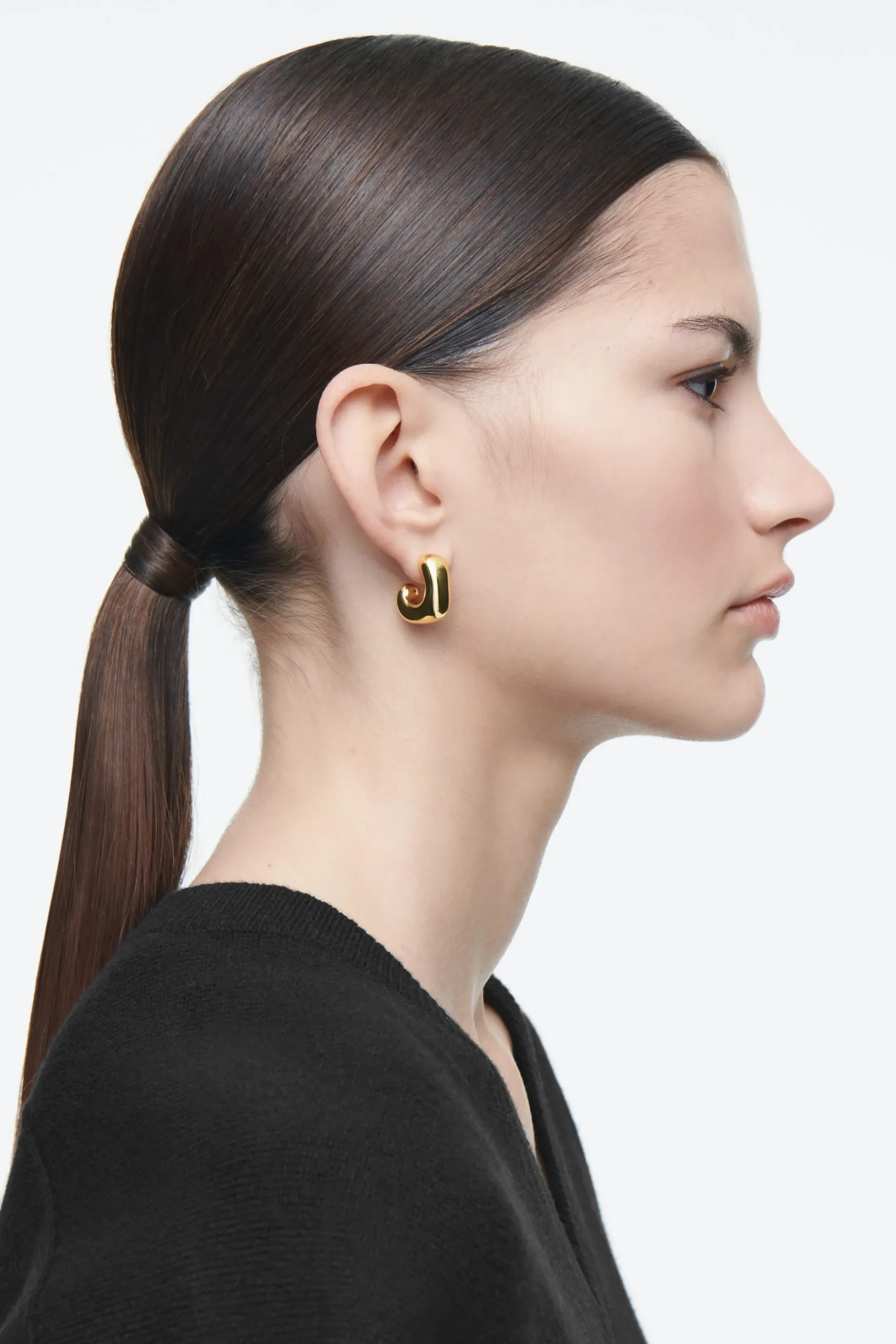 Damen COS Schmuck*MARKANTE ECKIGE MINI-CREOLEN