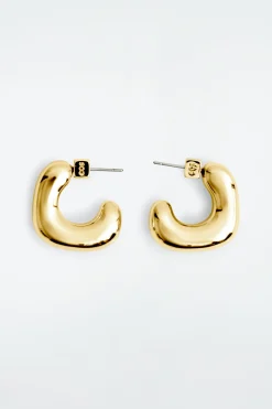 Damen COS Schmuck*MARKANTE ECKIGE MINI-CREOLEN