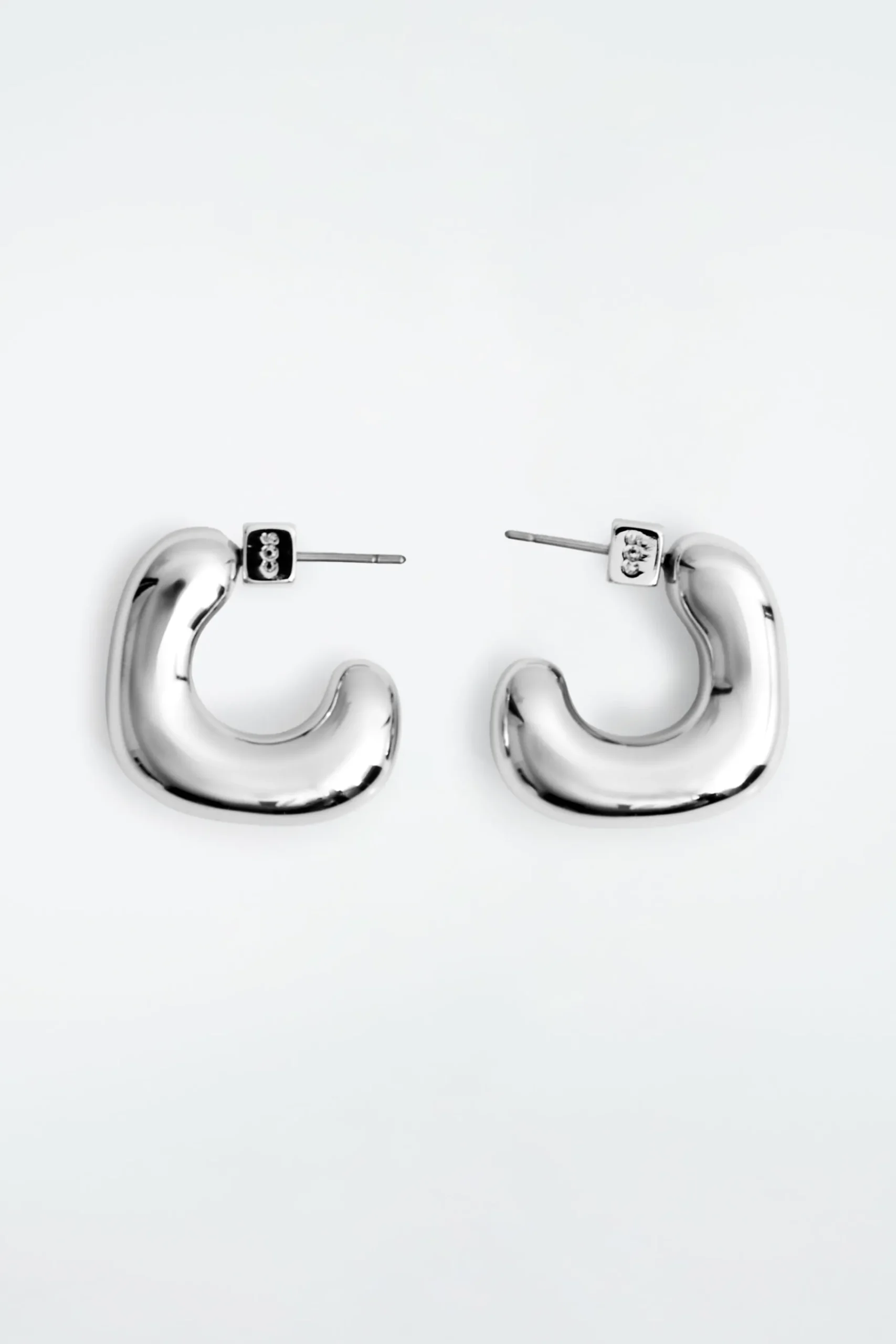 Damen COS Schmuck*MARKANTE ECKIGE MINI-CREOLEN