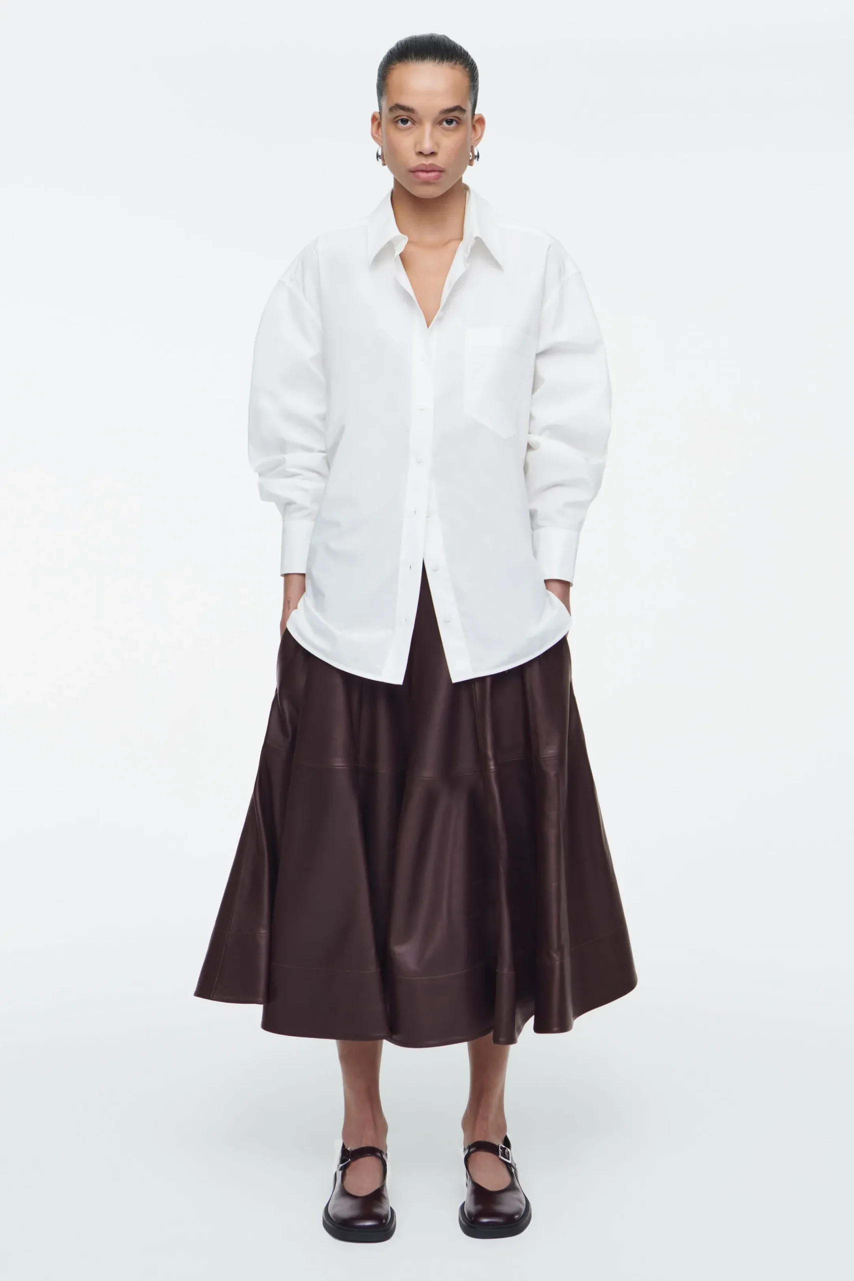 Damen COS Accessoires Aus Leder | Schuhe*MARKANTE MARY JANES AUS LEDER