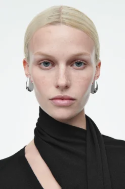 Damen COS Schmuck*MARKANTE OVERSIZED-HÄNGEOHRRINGE