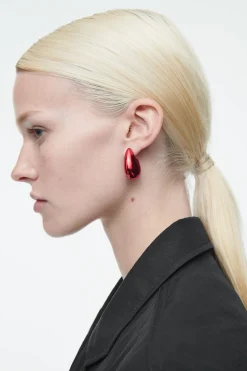 Damen COS Schmuck*MARKANTE OVERSIZED-HÄNGEOHRRINGE