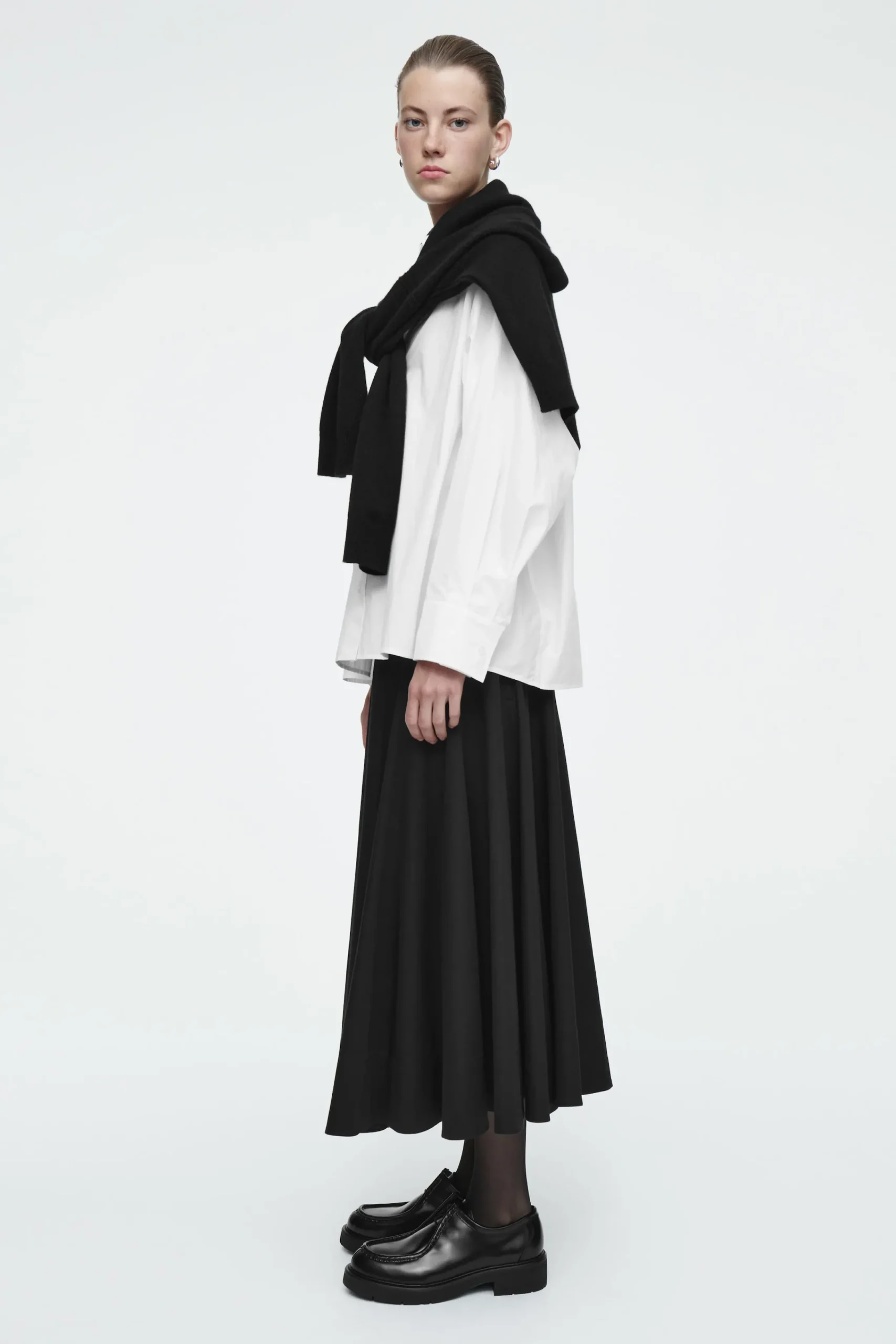 Damen COS Accessoires Aus Leder | Schuhe*MARKANTE SCHNÜRSCHUHE AUS LEDER