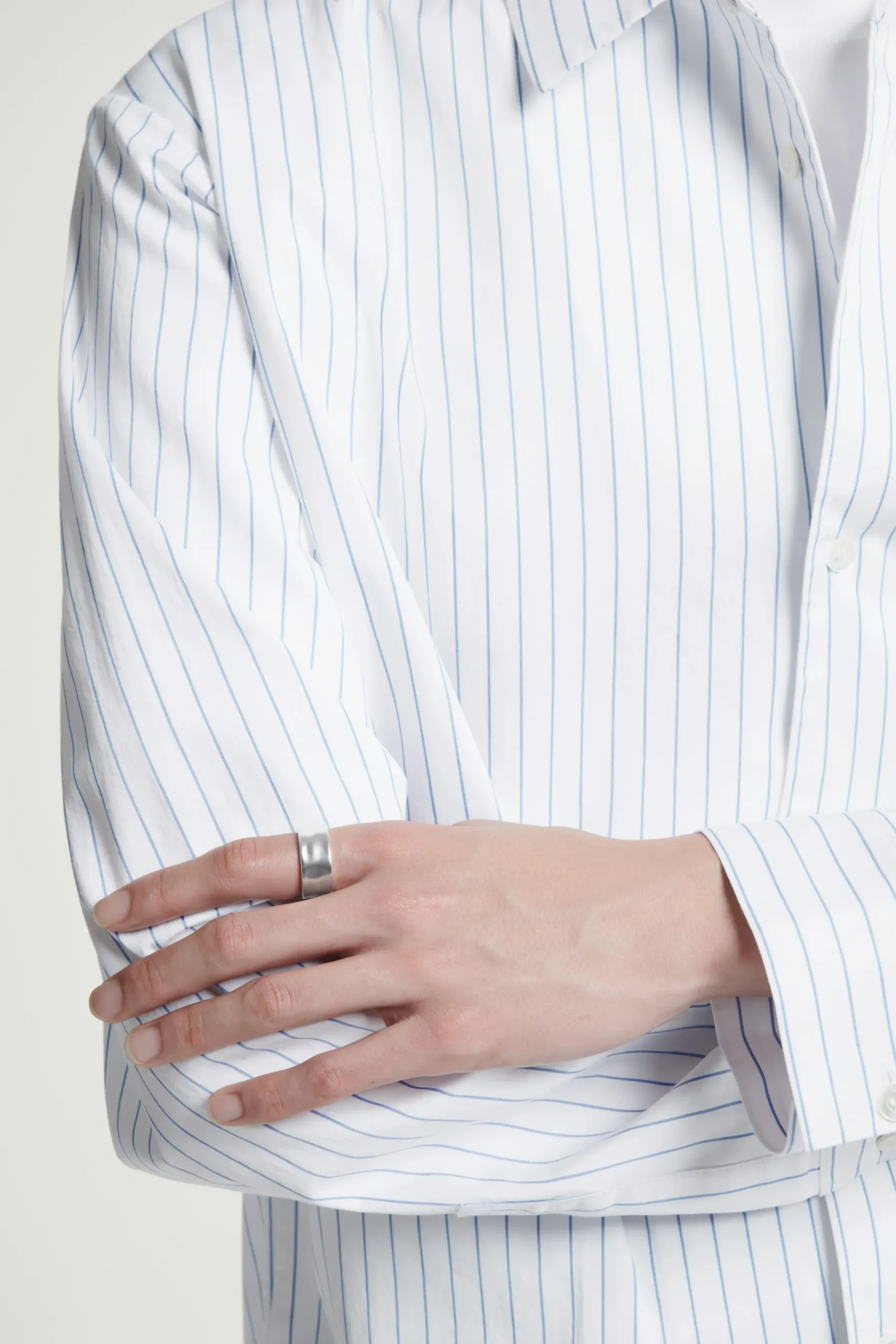Herren COS Schmuck*MATTER, GEHÄMMERTER RING