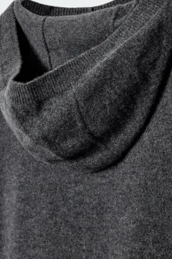 Damen COS Kleider | Strickmode*MAXIKLEID AUS MERINOWOLLE MIT KAPUZE