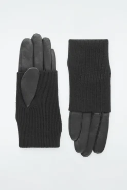 Damen COS Accessoires Aus Leder | Mützen, Schals & Handschuhe*MEHRLAGIGE LEDERHANDSCHUHE