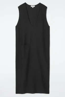 Damen COS Kleider | Strickmode*MIDIKLEID AUS GEKOCHTER WOLLE