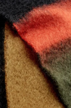 Herren COS Mützen, Schals & Handschuhe*MOHAIRSCHAL IN COLOUR-BLOCK-OPTIK