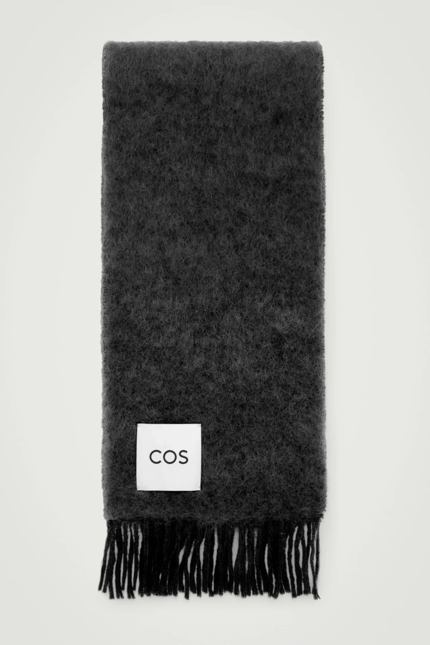 Herren COS Mützen, Schals & Handschuhe*MOHAIRSCHAL MIT FRANSEN