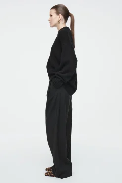 Damen COS Accessoires Aus Leder | Schuhe*MULES AUS PONYHAAR MIT KARREEFÖRMIGER ZEHENPARTIE