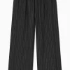 Damen COS Hosen*NADELSTREIFENHOSE MIT GERADEM BEIN