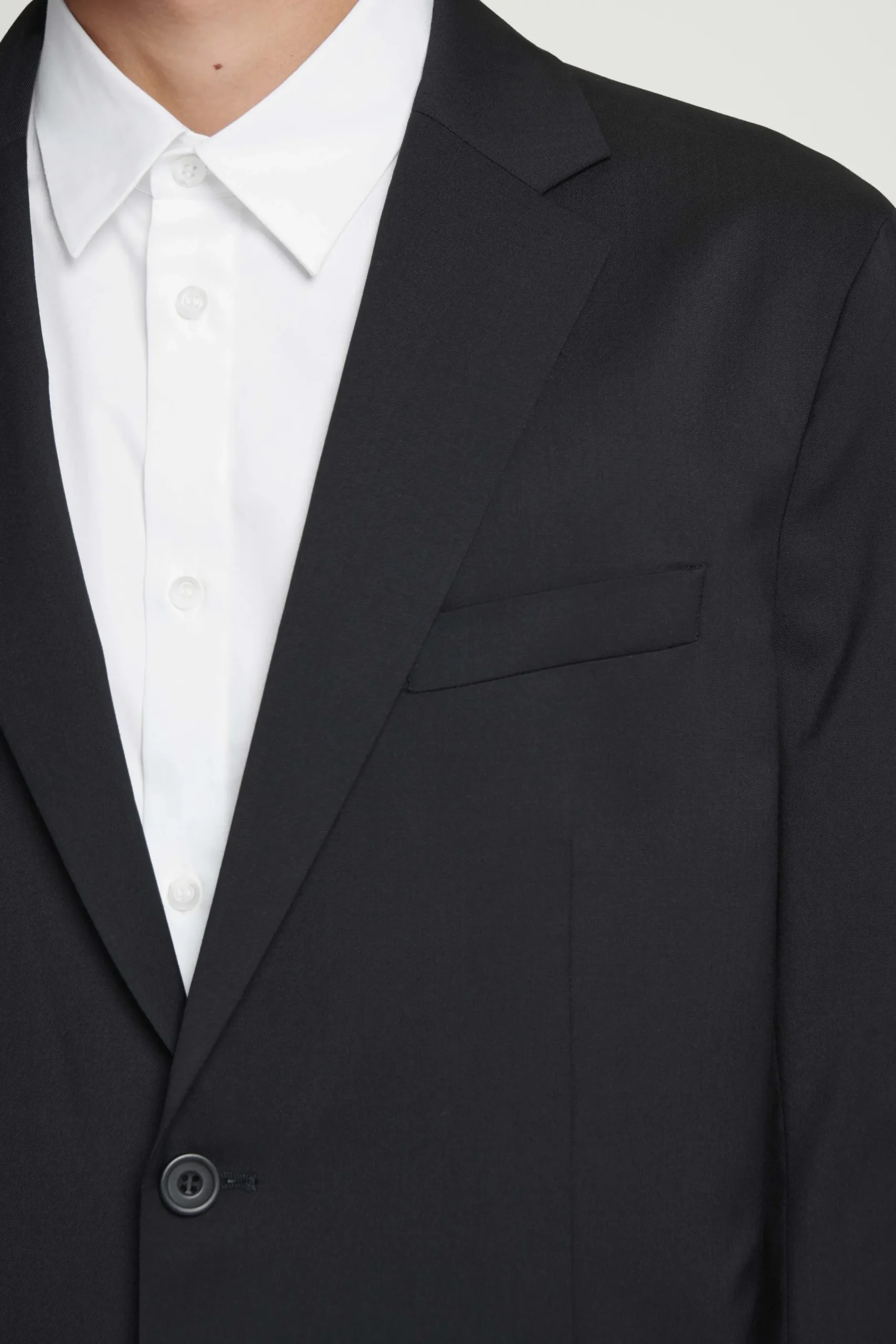Herren COS Anzüge | Mäntel & Jacken*NORMAL GESCHNITTENER UNSTRUKTURIERTER WOLLBLAZER