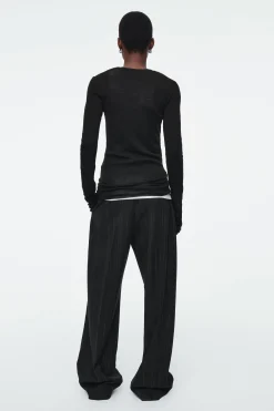 Damen COS Oberteile | Strickmode*OBERTEIL AUS MERINOWOLLE MIT RUNDHALSAUSSCHNITT