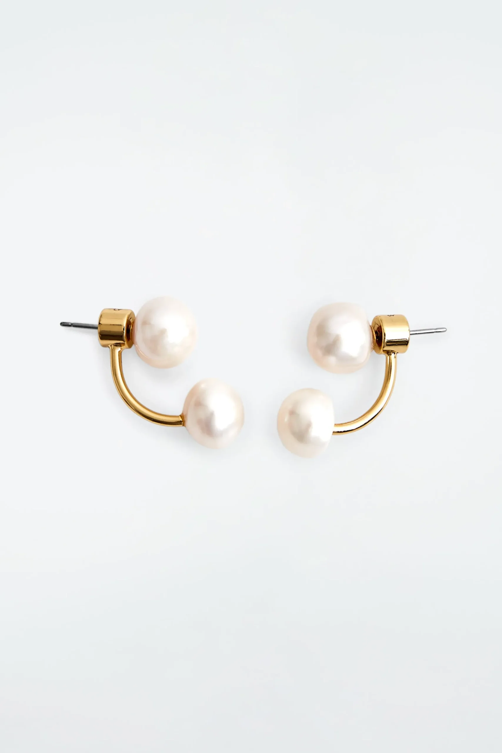 Damen COS Schmuck*OHRSTECKER MIT SÜSSWASSERPERLEN