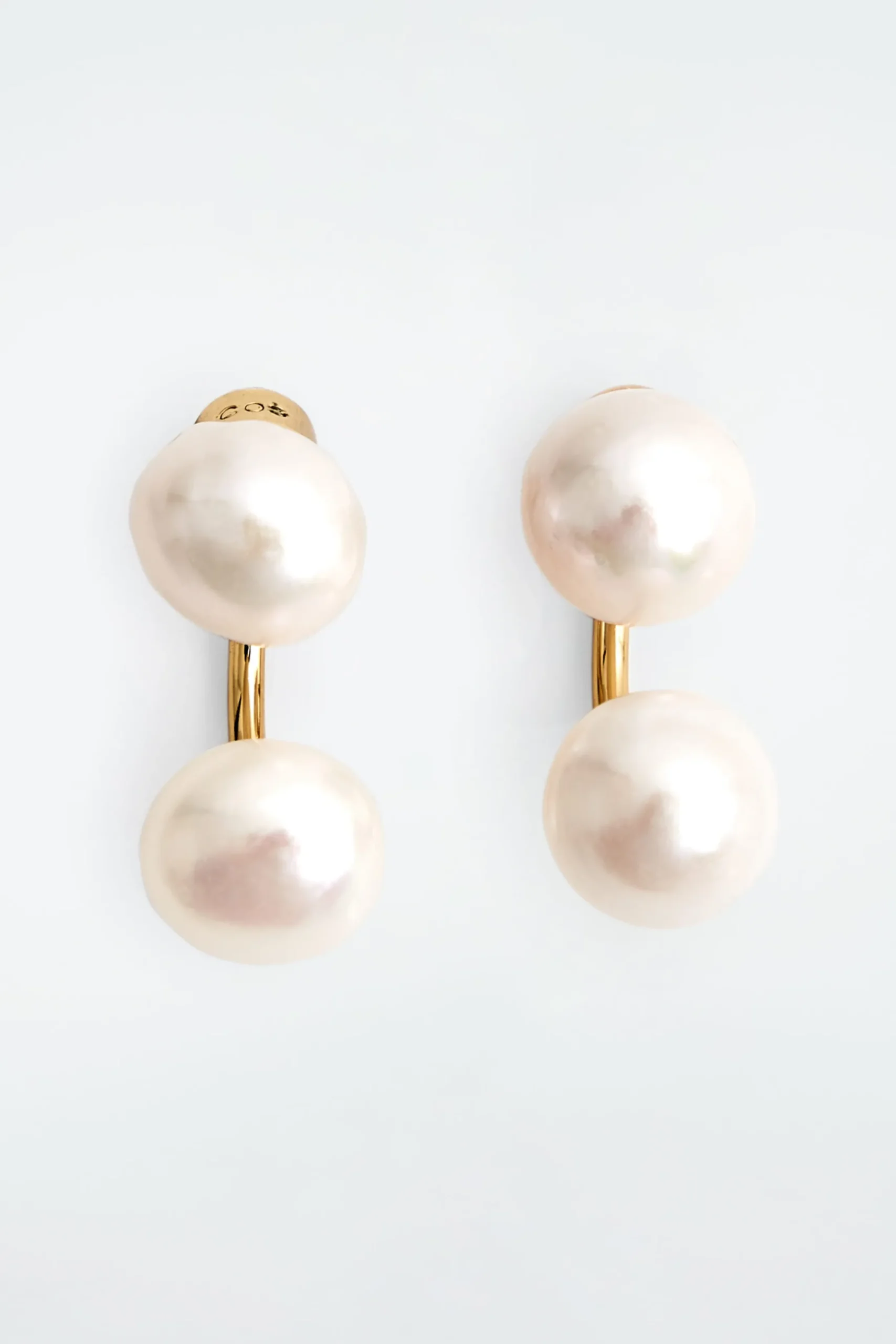 Damen COS Schmuck*OHRSTECKER MIT SÜSSWASSERPERLEN