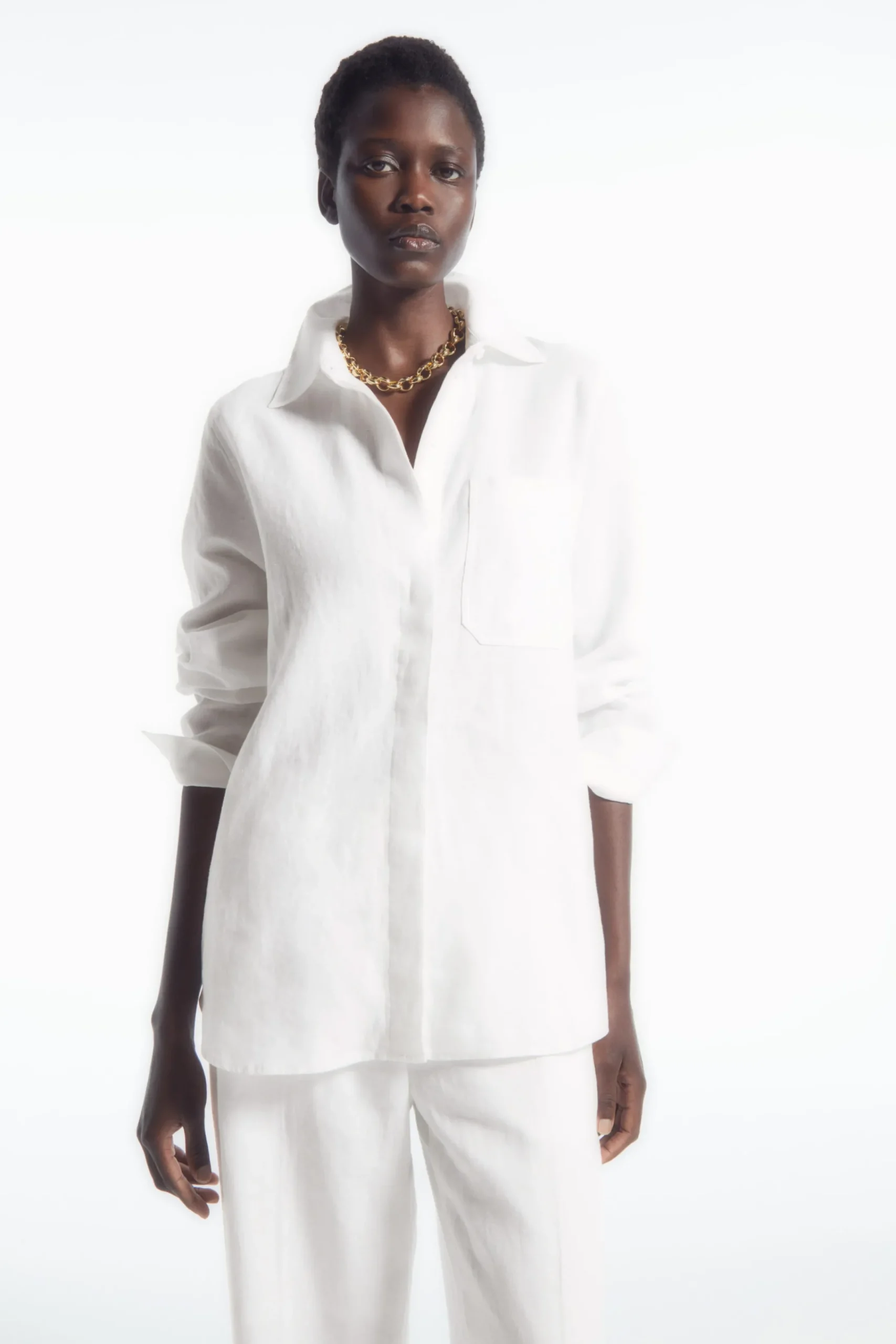 Damen COS Hemden & Blusen | Oberteile*OVERSIZED-HEMD AUS LEINEN