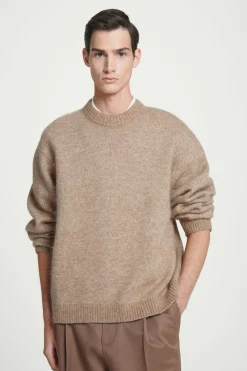 Herren COS Pullover | Strickmode*OVERSIZED-PULLOVER AUS ALPAKA-MIX