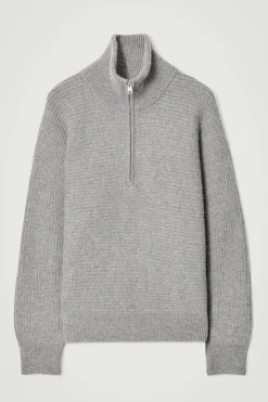 Herren COS Pullover | Strickmode*OVERSIZED-PULLOVER AUS ALPAKAWOLLE MIT STEHKRAGEN