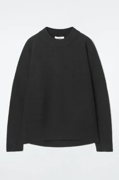 Damen COS Strickmode*OVERSIZED-PULLOVER AUS GEKOCHTER MERINOWOLLE