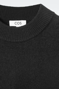 Damen COS Strickmode*OVERSIZED-PULLOVER AUS GEKOCHTER MERINOWOLLE