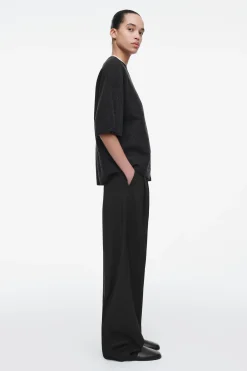 Damen COS Oberteile | Strickmode*OVERSIZED-T-SHIRT AUS GEKOCHTER MERINOWOLLE