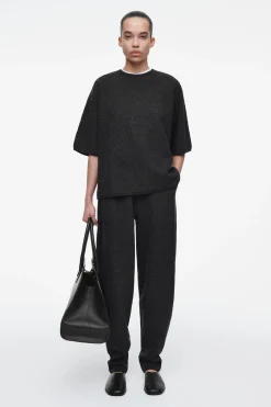 Damen COS Oberteile | Strickmode*OVERSIZED-T-SHIRT AUS GEKOCHTER MERINOWOLLE