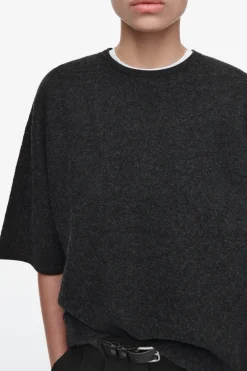 Damen COS Oberteile | Strickmode*OVERSIZED-T-SHIRT AUS GEKOCHTER MERINOWOLLE