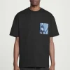 Herren COS T-Shirts & Tanktops*OVERSIZED-T-SHIRT MIT JACQUARD-AUFNÄHER