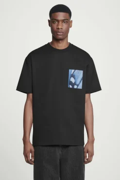 Herren COS T-Shirts & Tanktops*OVERSIZED-T-SHIRT MIT JACQUARD-AUFNÄHER