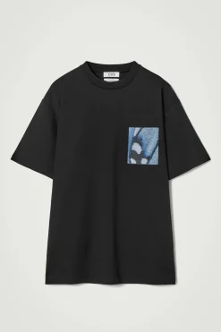 Herren COS T-Shirts & Tanktops*OVERSIZED-T-SHIRT MIT JACQUARD-AUFNÄHER