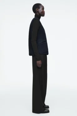 Damen COS Hybridmodelle | Mützen, Schals & Handschuhe*OVERSIZED-WESTE AUS KUNSTLAMMFELL