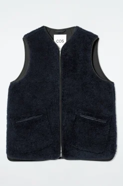 Damen COS Hybridmodelle | Mützen, Schals & Handschuhe*OVERSIZED-WESTE AUS KUNSTLAMMFELL