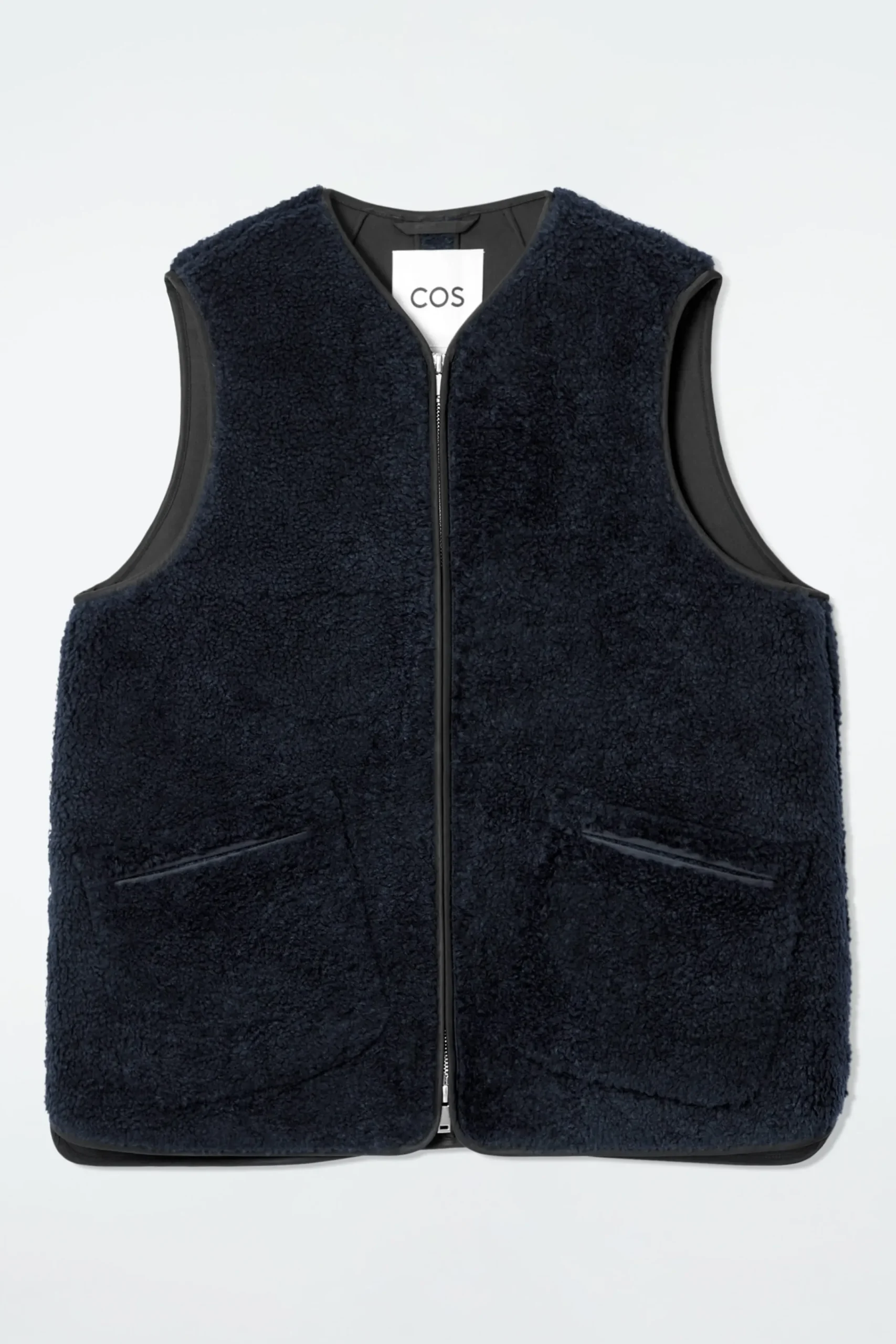 Damen COS Hybridmodelle | Mützen, Schals & Handschuhe*OVERSIZED-WESTE AUS KUNSTLAMMFELL