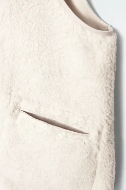 Damen COS Mützen, Schals & Handschuhe | Mäntel & Jacken*OVERSIZED-WESTE AUS KUNSTLAMMFELL