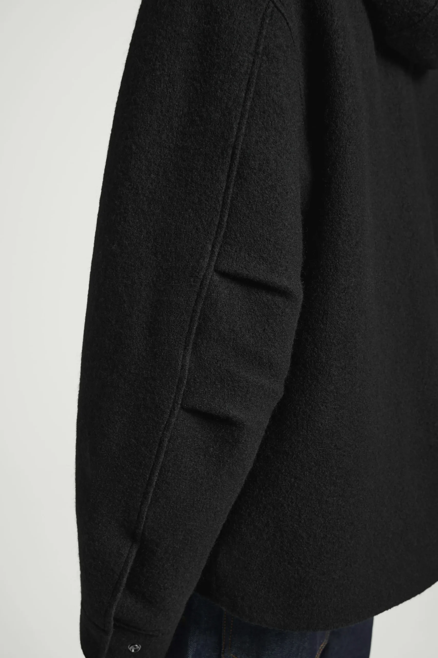 Herren COS Mäntel & Jacken*PARKAJACKE AUS GEKOCHTER WOLLE MIT KAPUZE