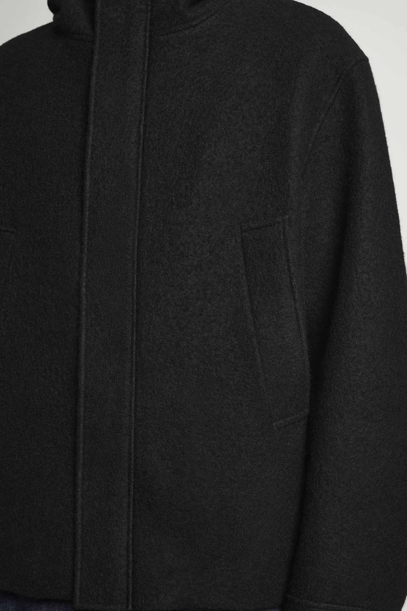 Herren COS Mäntel & Jacken*PARKAJACKE AUS GEKOCHTER WOLLE MIT KAPUZE