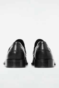 Damen COS Accessoires Aus Leder | Schuhe*PENNY LOAFERS AUS LEDER MIT BIESEN
