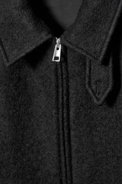 Herren COS Strickmode | Mäntel & Jacken*PILOTENJACKE AUS GEKOCHTER MERINOWOLLE