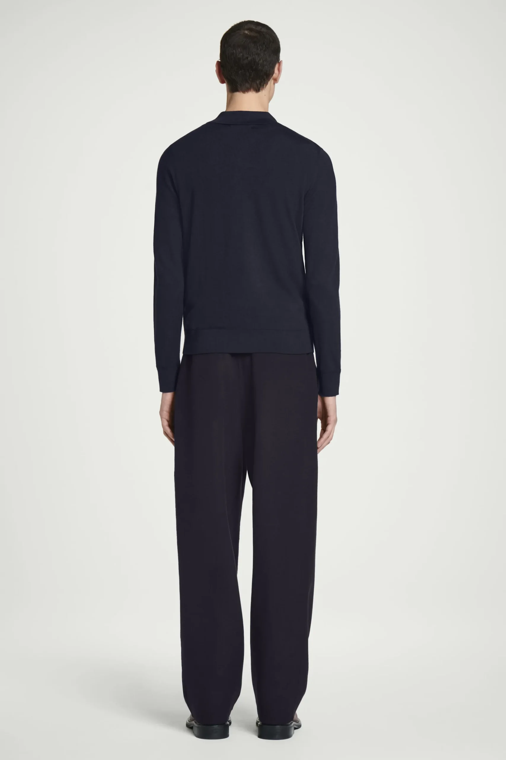 Herren COS Pullover | Strickmode*POLOSHIRT AUS MERINOWOLLE