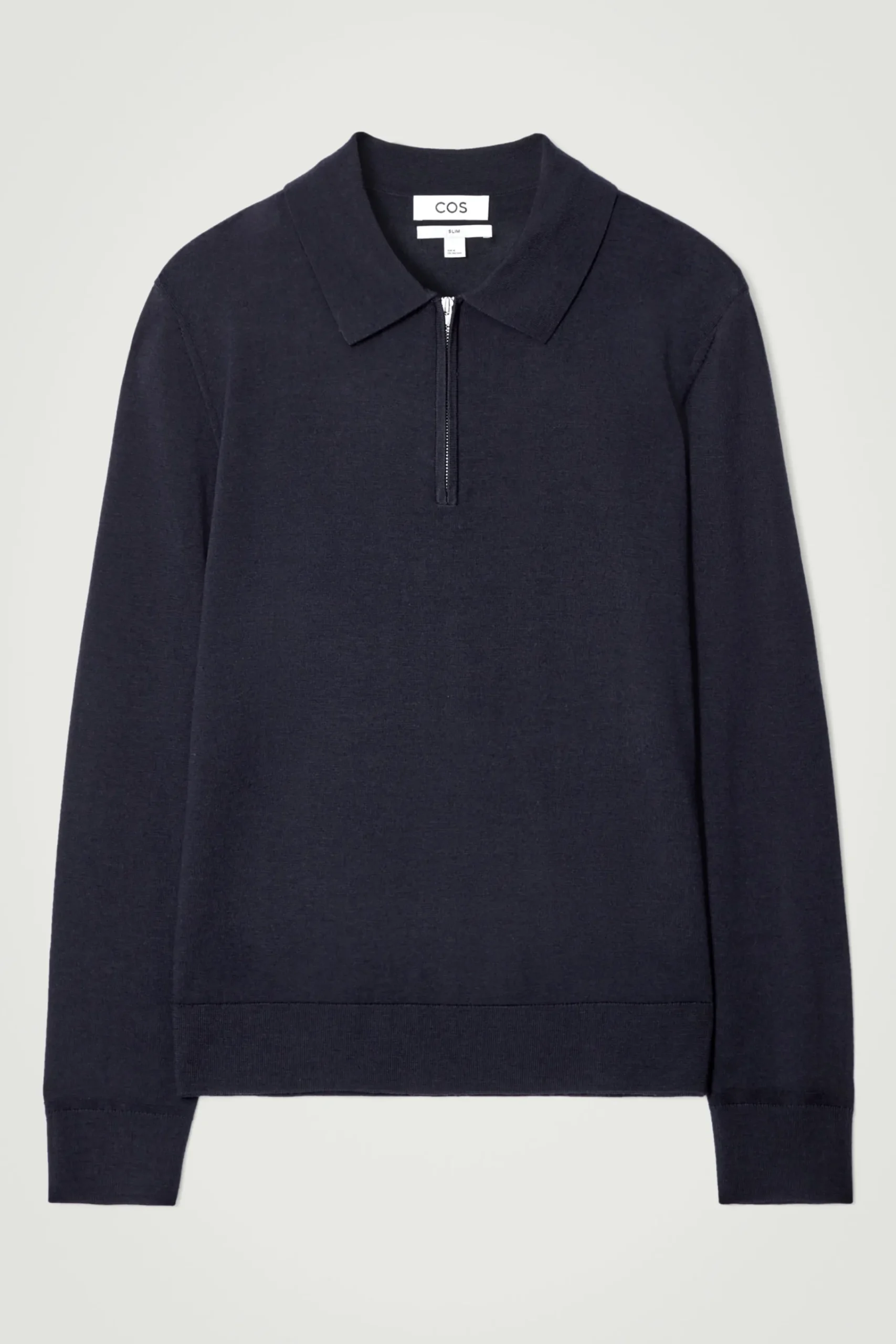 Herren COS Pullover | Strickmode*POLOSHIRT AUS MERINOWOLLE