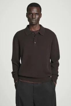 Herren COS Poloshirts | Kaschmir*POLOSHIRT AUS REINEM KASCHMIR