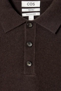 Herren COS Poloshirts | Kaschmir*POLOSHIRT AUS REINEM KASCHMIR