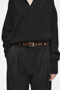 Damen COS Gürtel | Accessoires Aus Leder*PONYHAAR-GÜRTEL MIT