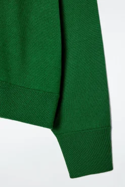 Damen COS Strickmode*PULLOVER AUS MERINOWOLLE MIT RUNDHALSAUSSCHNITT