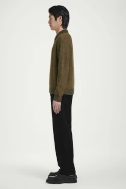 Herren COS Strickmode | Pullover*PULLOVER AUS MERINOWOLL-YAK-MIX MIT KRAGEN