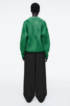 Damen COS Strickmode*PULLOVER AUS MOHAIR MIT SPRAYFARBEN-DESIGN