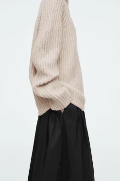 Damen COS Kaschmir | Strickmode*PULLOVER AUS REINEM KASCHMIR MIT KRAGEN